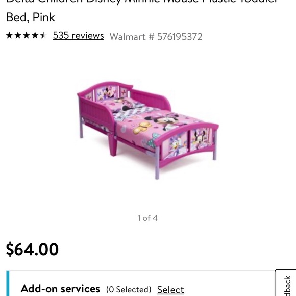 Minnie Mouse Bedroom Set